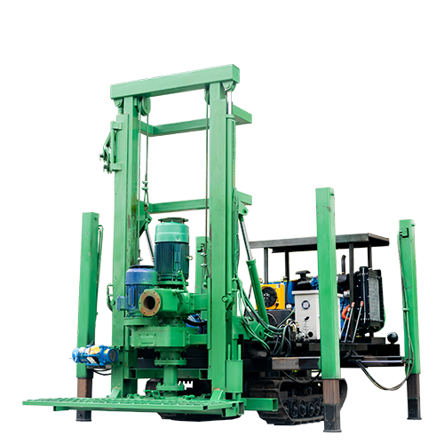 5寸橡膠履帶鉆機